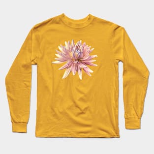 Big Pink Bloom-1 Long Sleeve T-Shirt